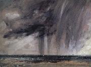 Rainstorm over the sea, John Constable